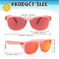 thumbnail image 6 of 2 Pack Kids Sunglasses Polarized UV Protection Sunglasses Flexible Glasses Shades Toddler Sun Glasses for Boys Girls Age 3-10 Years, 6 of 7