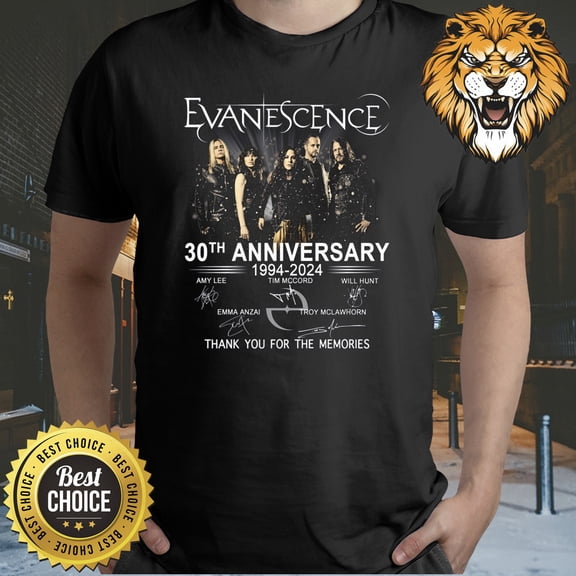 Evanescence 30Th Anniversary Unisex T-Shirt Gift For Fan