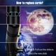 thumbnail image 5 of Lámpara de Luna, proyector de luz nocturna, estrella, Luna, Planeta Tierra, luz nocturna, proyector de Luna de 360 ​​grados, luz de carga USB, 5 of 5