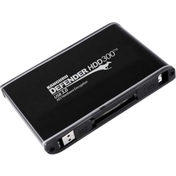 Kanguru 500GB Defender HDD300 Encrypted Hard Drive