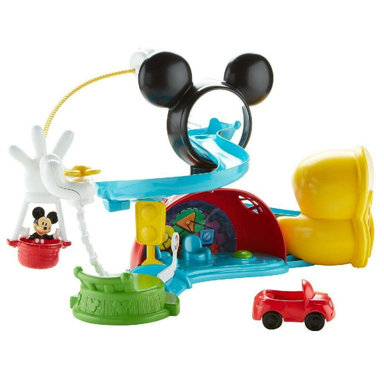 Disney Mickey Mouse Clubhouse Zip, Slide and Zoom Clubhouse Play Set 