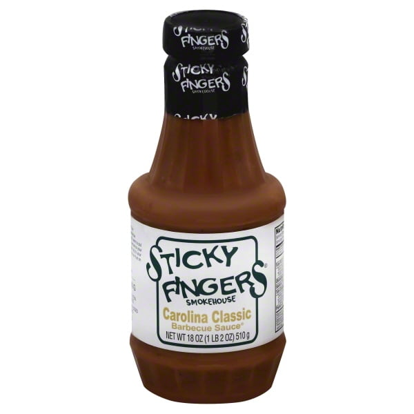 Sticky Fingers Smokehouse Carolina Classic Barbecue Sauce 18 oz