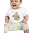 thumbnail image 1 of Adorable Sloth W Cactus T-Shirt Infant -Image by Shutterstock,  6 Months, 1 of 4
