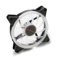 thumbnail image 1 of Ventilateur LED 120mm Refroidisseur d'Eau 120 mm Ventilateur Refroidissement Rouge Bleu Vert Blanc pour CPU Refroidisseurs Radiateurs pour Ordinateur Blanc, 1 of 6