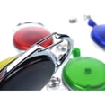 thumbnail image 4 of Pack of 5 Different Colors Translucent Retractable Carabiner Reels for Id Badge Holders, Key Cards and Id Cards,Assorted Colors, 4 of 5