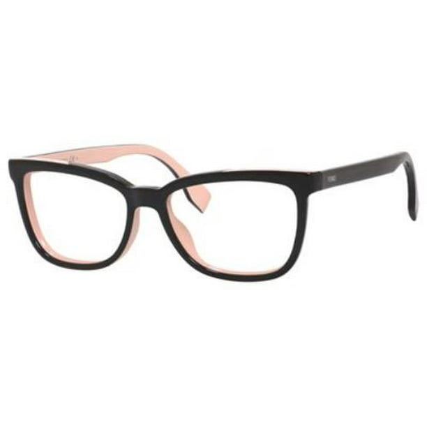 bunke drikke svar FENDI Eyeglasses 0122 0MG1 Black Pink 51MM - Walmart.com