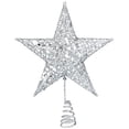 thumbnail image 1 of Adorno de metal Resinta con purpurina para árbol de Navidad 8 pulgadas, 1 of 7