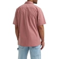 thumbnail image 3 of Wrangler® Men's Relaxed Stretch Short Sleeve Shirt, Sizes S-5XL, 3 of 4