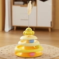 thumbnail image 6 of Gumesh Interactive Cat Toy with Spinner Track & Balls, Kitten Exercise Activity Center for Indoor Play, Boredom Relief and Fun, 6 of 6