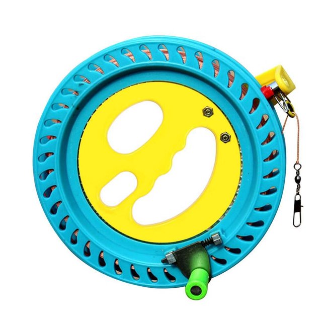 Outdoor Kite Line Winder Winding Reel Grip Wheel with Flying Line Kite Line Winding Wheel for Children Adults