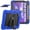 Darkblue, variant on Shockproof Case for Apple iPad Air 11-inch 2024 iPad Pro 11 2022/2021/2020/2018 4th/ 3rd/ 2nd/1st/ iPad Air 4 5 10.9", Shoulder Strap Kids Case with Pencil Holder/Screen Protector,Darkblue
