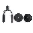 thumbnail image 2 of Levy's Smoke Forged Guitar Hanger w/ Black Leather, 2 of 7