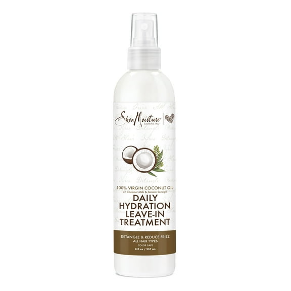 SheaMoisture Conditioning Leave-In Treatment, Daily Hydration Sulfate-Free for All Hair Types, 8 oz