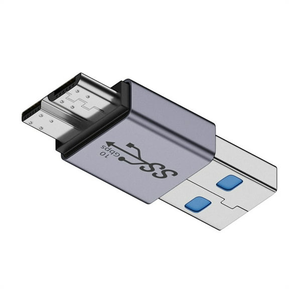 FVH USB-C USB 3.1 Type A Male to Micro USB 3.0 Male Data Adapter 10Gbps Data Power for Laptop SSD Disk