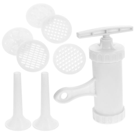 1 Set of Pasta Maker Plastic Manual Noodle Maker Pressing Noodles Mold Sausage Stuffer