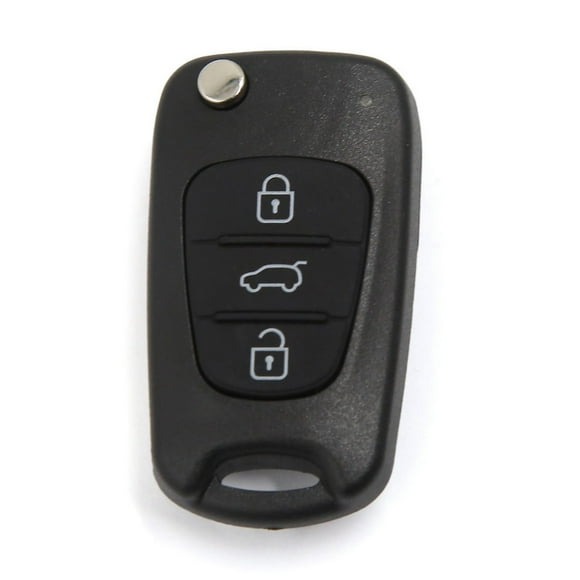 Folding Flip Key Shell Remote Case 3 Button For Kia Rondo Sportage Soul Rio