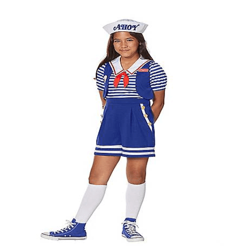 Stranger Things Robin Scoops Ahoy Women Halloween Sailor Uniform Costume Cosplay