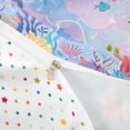 thumbnail image 4 of meiyoeat watercolor Sea Life Coral Bedding,Ocean Initial A Duvet Cover Full,Reversible,3-Piece,1 Duvet Cover and 2 Pillowcases, 4 of 6