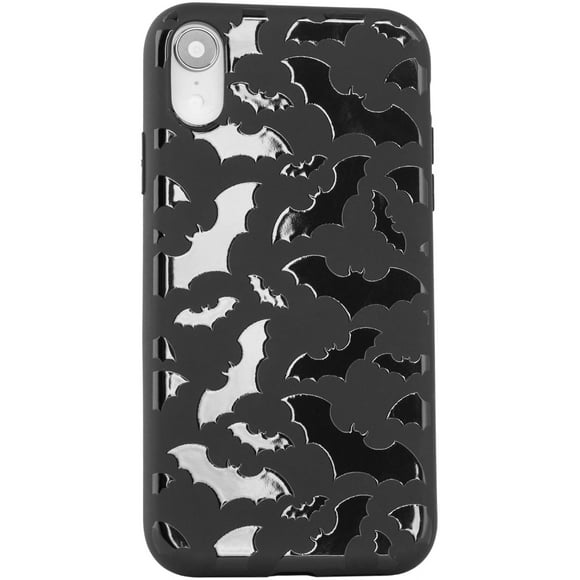Funda de teléfono Cavka negra mate compatible con iPhone XR