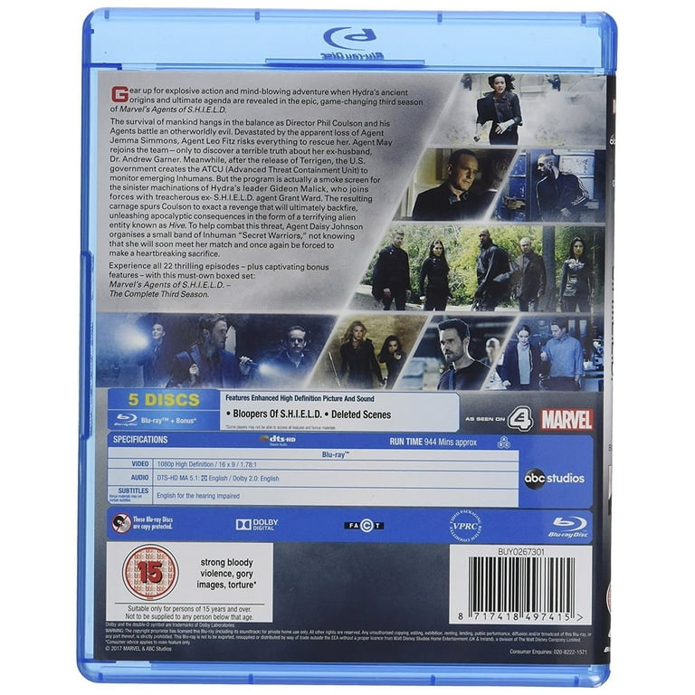 Agents of The Complete Third Season (Marvel