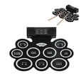 thumbnail image 4 of Electronic Drum Pad, Recording Function Electronic Drum Pad Set Professional Demonstration Songs  For Playing US Plug, 4 of 8