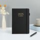 thumbnail image 1 of Agenda diaria gruesa con tapa dura y diseño elástico en inglés, 2025., 1 of 7