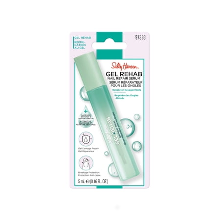 Sally Hansen Gel Rehab Quick-Drying Nail Repair Serum with Samphire Extract & Vegan Keratin