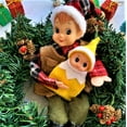 thumbnail image 3 of Munchkins and Doodlebugs Yellow Baby Elf Figurine, Elf Baby, Christmas Elves, 3 of 3