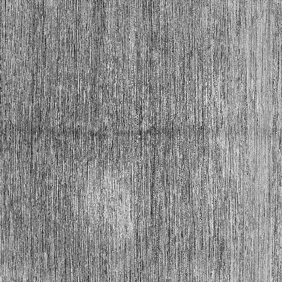 Ahgly Company Indoor Square Abstract Gray Modern Area Rugs, 5' Square