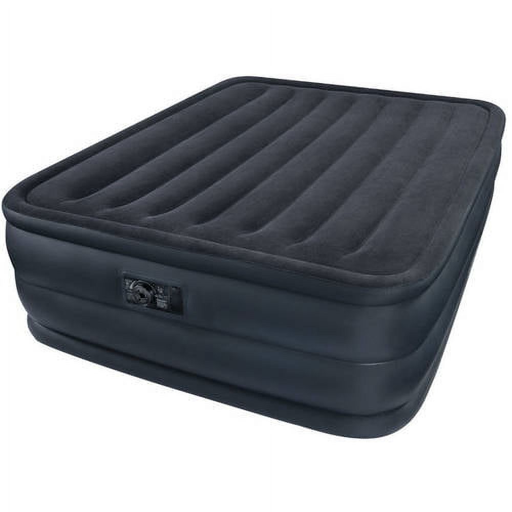 Intex Queen 22" Raised Downy Airbed Mattress with Built-in Electric Pump - image 2 of 8