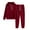 Red, variant on Fgnfyis Sport Suit Women Solid and Tracksuit Sweatshirt Hooded Women Suits Sets 2 Piece Sets Women Outfit Hot Pink S