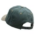 thumbnail image 3 of Fish Bone Embroidered Pigment Dyed Wash Caps - Spruce Khaki OSFM, 3 of 5