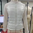 thumbnail image 6 of JOANKDMI Fleece Lined Jacket for Teen Girls 15-16 Thermal Warm Quilted Winter Lightweight Coat Stand Collar Long Sleeve Full Zipper Fall Cold Weather Outdoor Jackets, 6 of 9