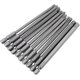 thumbnail image 1 of 10Pcs 1/4 Inch Hex Screwdriver Bit,100mm Long,Magnetic Screwdriver Bit Set,Slotted Flat Tip/Phillips Head/Hex Head, 1 of 4