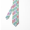 thumbnail image 2 of Necktie, Watercolor Branches Art, 3.7", Multicolor, by Ambesonne, 2 of 4