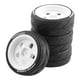thumbnail image 5 of Neumáticos RC 1:10, bujes de 12 mm para coche modificado, buggy, camión, oruga, bricolaje Blanco, 5 of 7