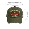thumbnail image 5 of WKSCLPAI 250th Anniversary Hat, Adjustable United States 250th Commemorative Patriotic Hat, Eagle Printed Washable Casual Baseball Caps for Men Women, Independence Day Gift, Army Green, 5 of 5