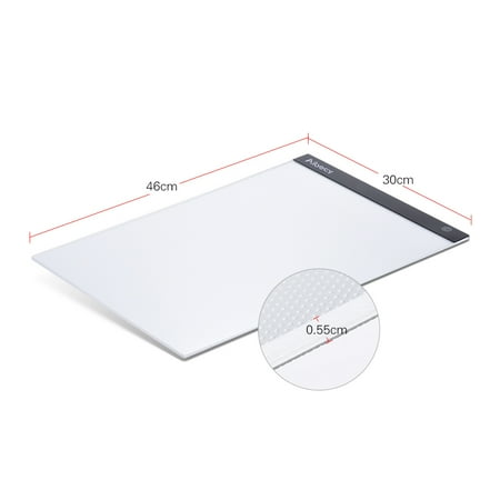 Aibecy Portable A3 LED Light Box Drawing Tracing Tracer Copy Board ...