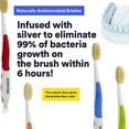 thumbnail image 2 of Mouth Watchers Antibacterial Adult Toothbrush Display Case - Assorted Colors - Case of 20, 2 of 7