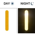 thumbnail image 4 of 8X Reflective Stickers Waterproof Warning Strip Night Reflective Stickers for Max G30 Electric Scooter, 4 of 7