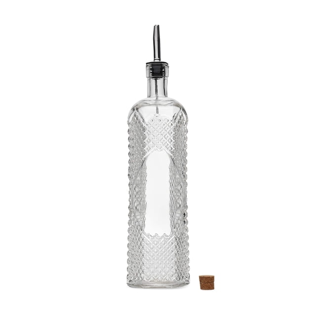 Botella decorativa de vidrio BULK PARADISE Kristal 946ml con caño