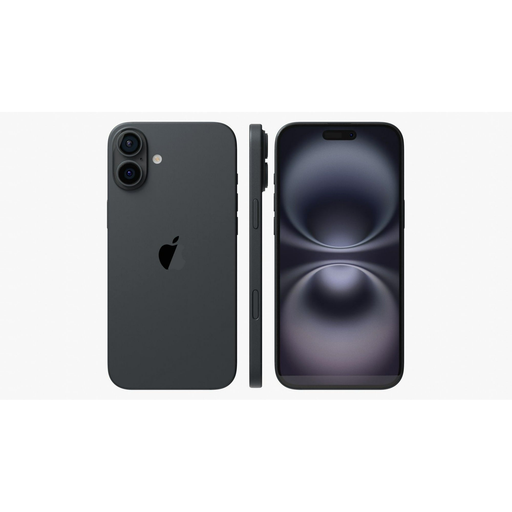 Restored Apple iPhone 16 Plus - Spectrum - 256GB - Black (Refurbished)
