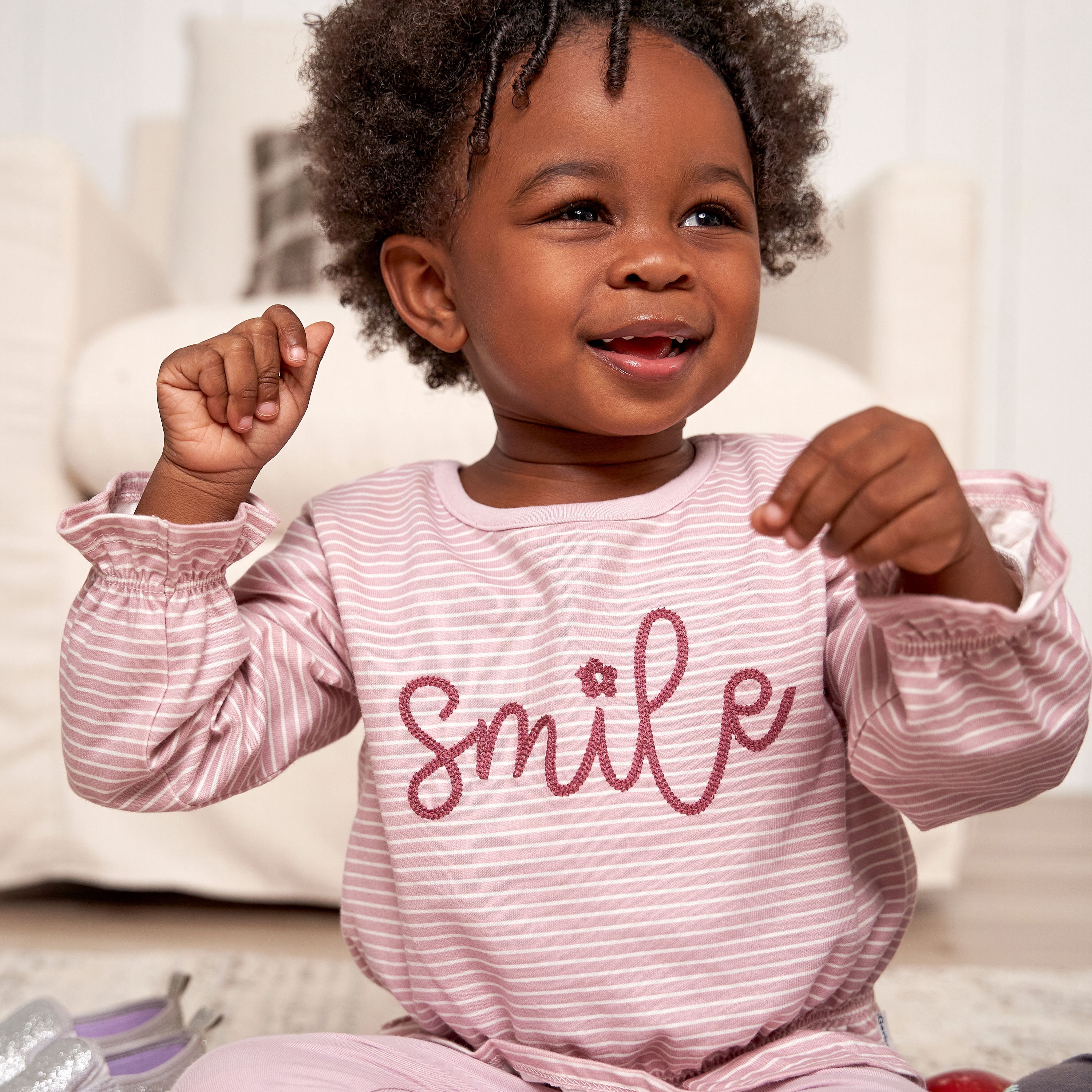 Gerber Toddler Girl Dress, Top and Legging Set, 3-Piece, Sizes 2T-5T