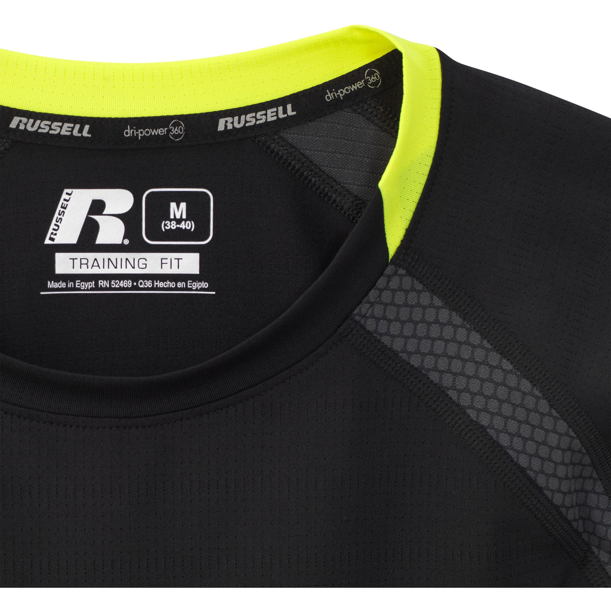 russell training fit shirt