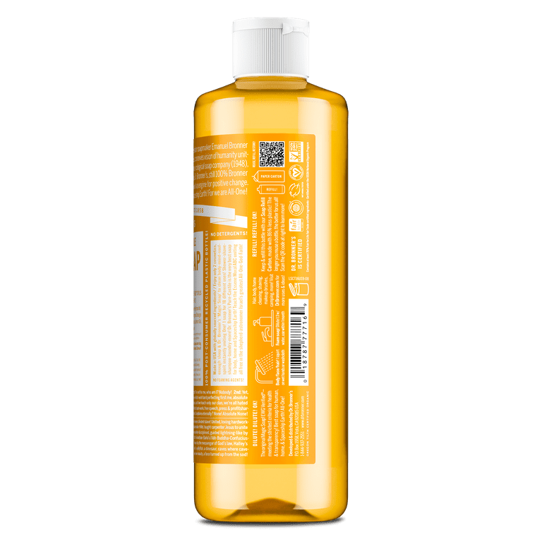 Dr. Bronner's Pure-Castile Liquid Soap – Citrus Organic Fair