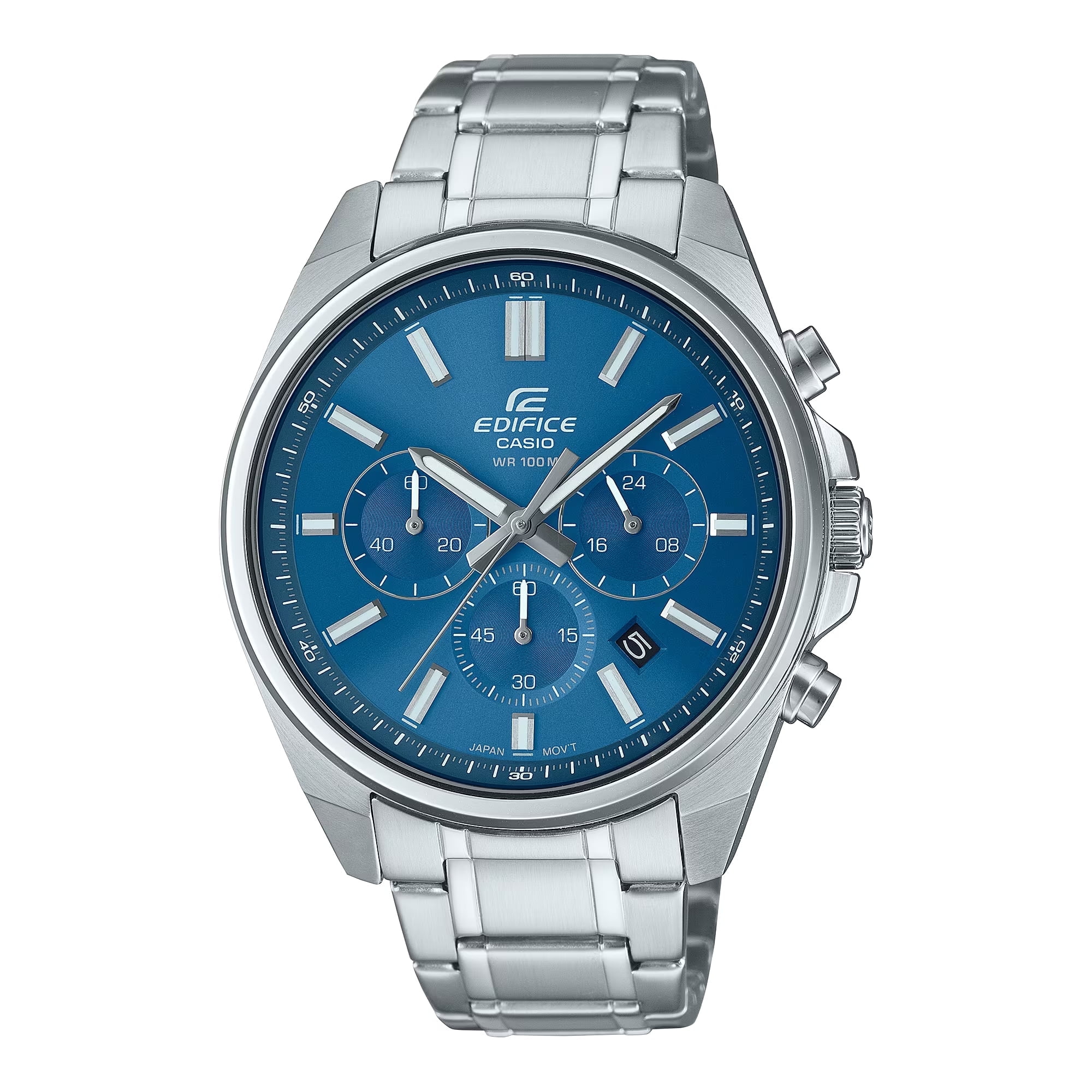 Casio MDV-107D-1A2 Men's Stainless Steel 200M 3-Hand Analog