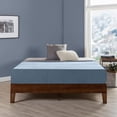 thumbnail image 2 of Crown Comfort Grand Solid Wood 12-inch Platform Bed Frame by  Espresso Twin, 2 of 5