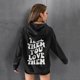 thumbnail image 4 of Sudaderas sueltas para mujer Sudaderas con capucha con cordón Camisas con gráficos en la espalda Jersey informal Tops de manga larga con bolsillo con mangas con hombros caídos Pompotops  gfhjh13632, 4 of 8