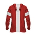 thumbnail image 2 of Alleson Athletic 545LSY Contender Youth Long Sleeve Shooter Shirt - Red White, 2 of 2