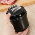 thumbnail image 4 of kitchen meat tenderizer, stainless steel barbecue meat tenderizer, 4 of 5